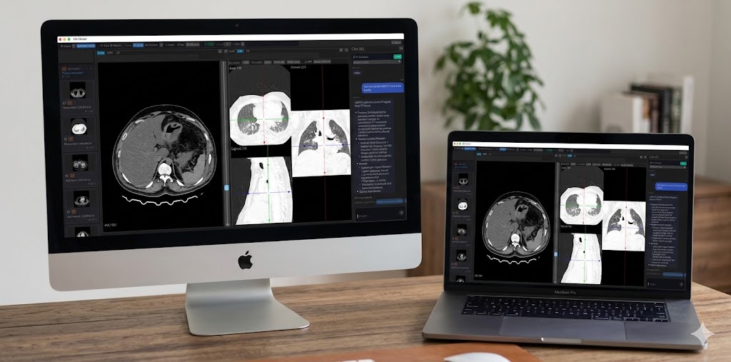 DN Viewer running on Mac